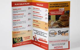 BurgerPlus Trifold Broşür